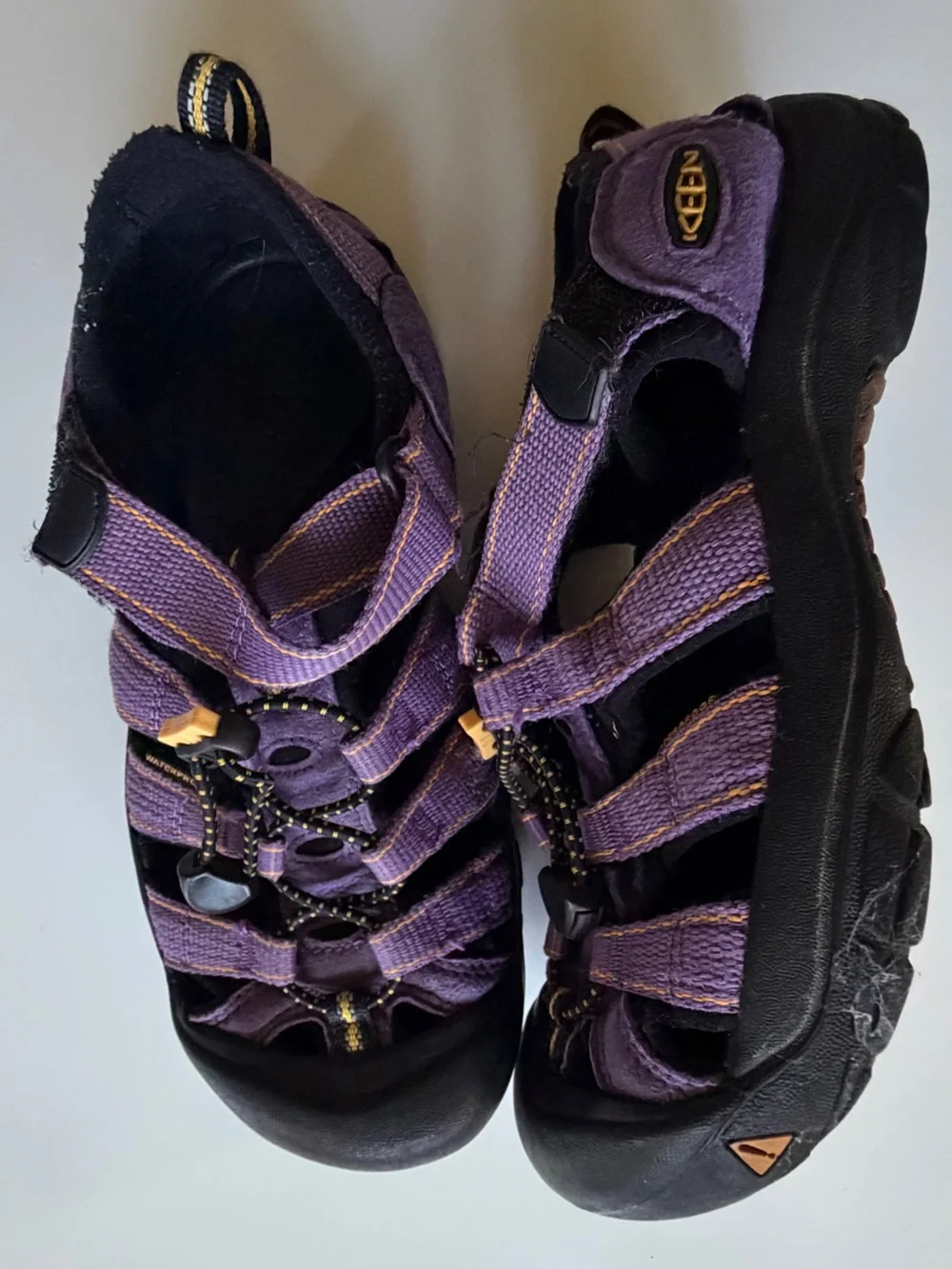 KEEN Newport H2 Big Kids Purple Trail Water Sport Sandals Shoes Size 5